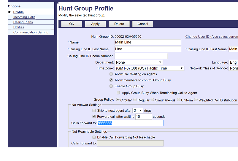 administrator web portal